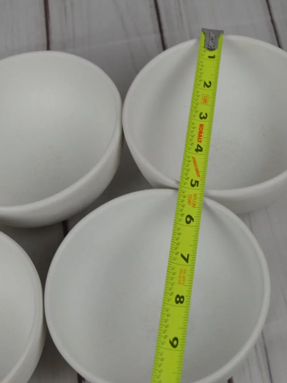 West Elm Kanto Stoneware Condiment Bowls Ice White Set of 4 NEW
